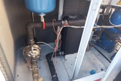 Zaadoptowany agregat skraplający Carrier w chiller 80 kW