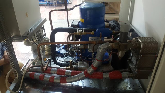 Sprężarka w ramie chillera Lahntechnik BL 172