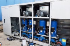 Chiller o mocy chłodniczej 270 kW