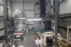 Chłodzenie ekstrudera do produkcji folii