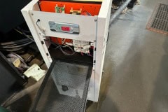 Wnętrze chłodziarki Habor HWK-250PTSB podczas serwisu