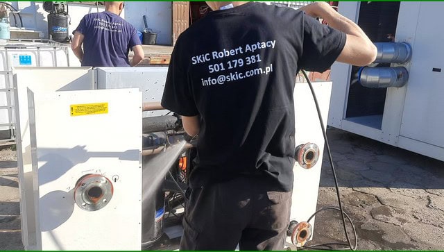 Przegląd, serwis, naprawa chiller Airwell CWP 35 CO