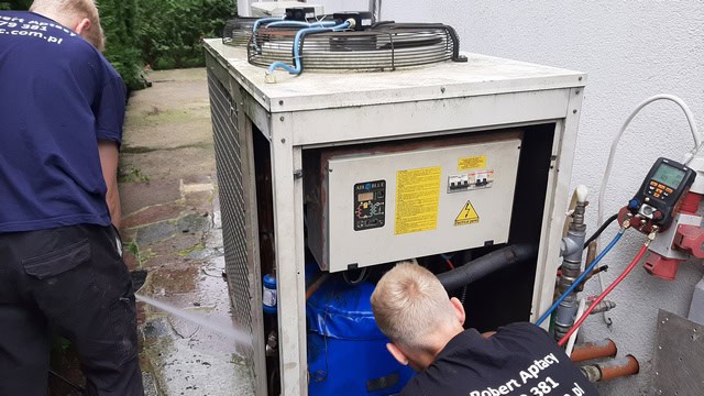 Przegląd okresowy i naprawa Chiller AIR BLUE ALFA 141