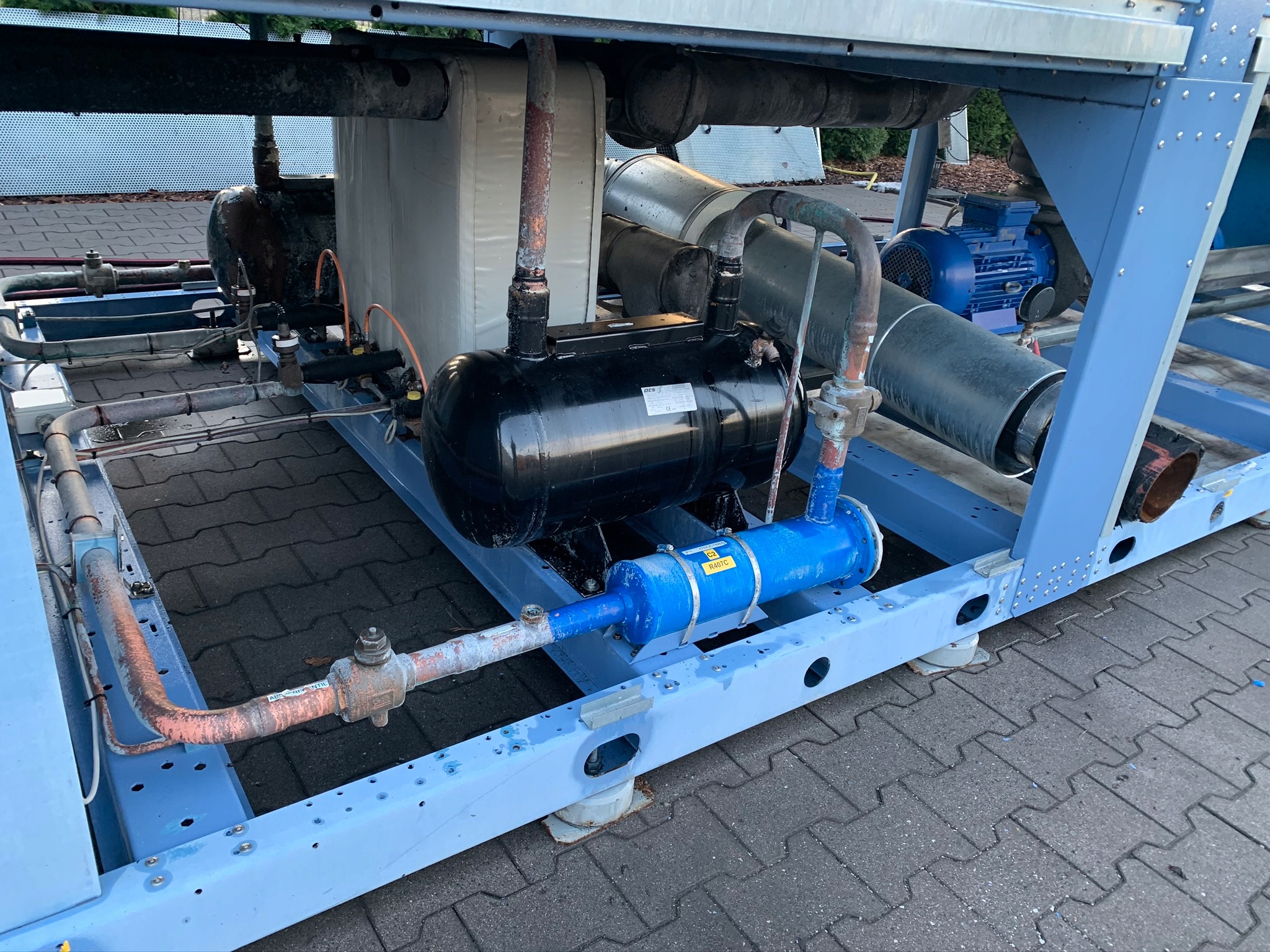 Chiller BlueBox 500 kW FREE COOLING ChillerSerwis Mateusz Aptacy