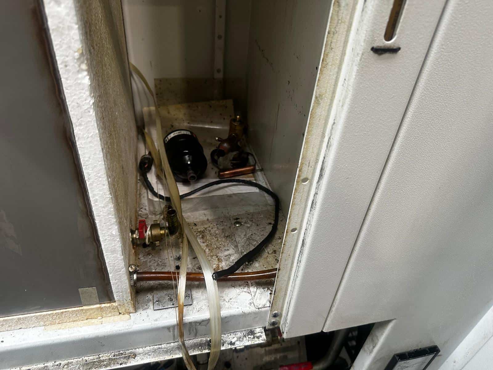 Wnętrze agregatu Lahntechnik