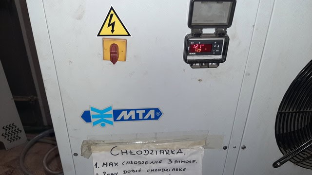 Serwis chiller MTA CY051 Cygnus Tech – SKiC