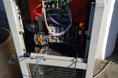 Chłodziarka oleju Habor HBO-750 w trakcie serwisu