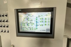 Serwis instalacji wody lodowej: panel HMI węzła wody lodowej w Poświętnem