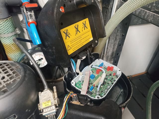 Naprawa dozownika alkoholu TechnoTrans Beta C 240GL