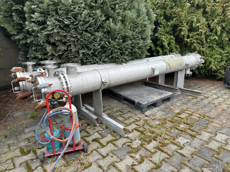 Wymiennik ciepła w instalacji przemysłowej
