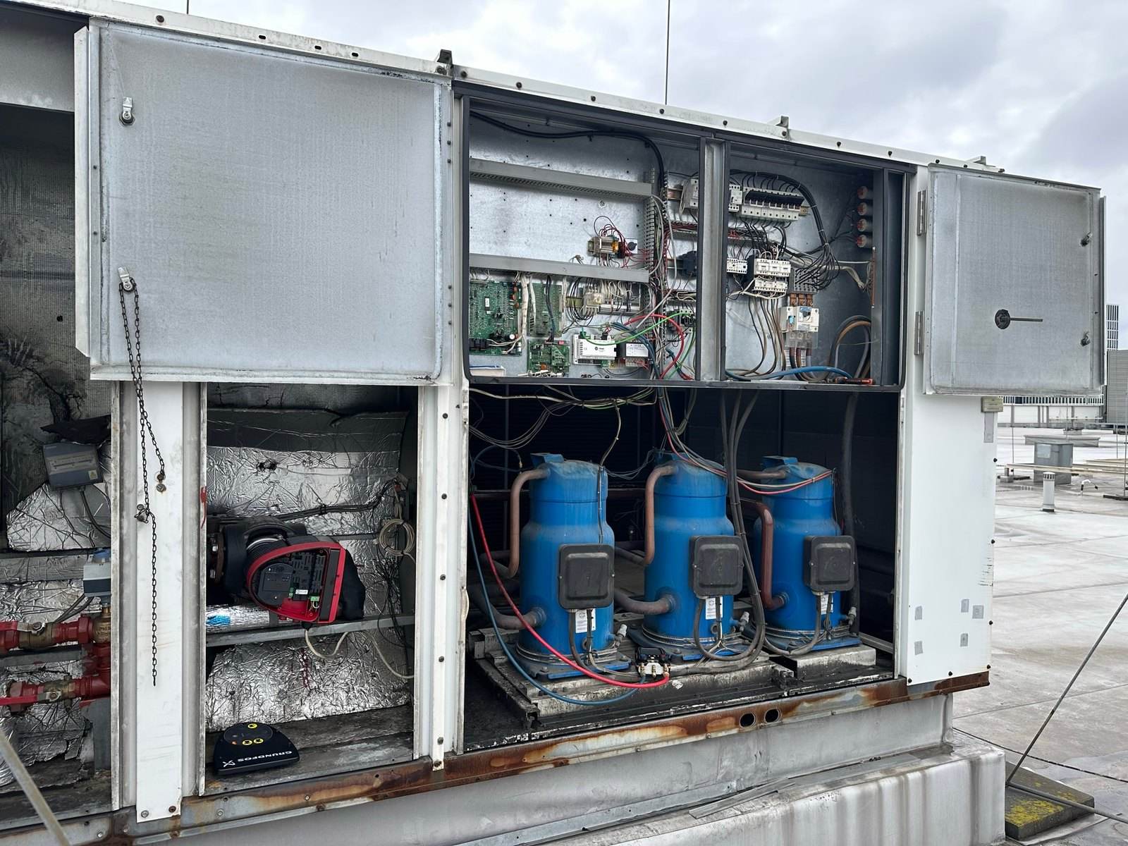 Serwis rooftopów Trane ETKD500 i ETKD250